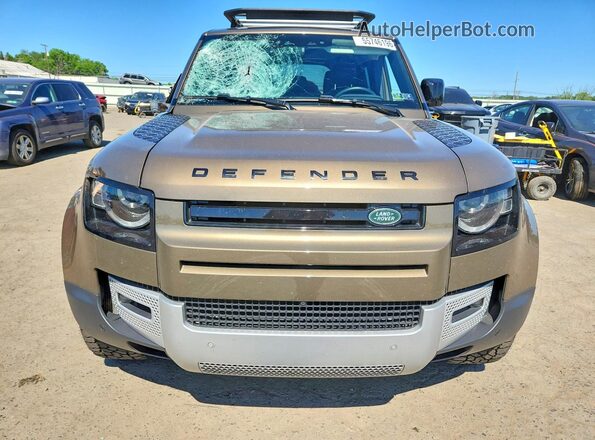 SALEJ7EX3R2284574 2024 LAND ROVER DEFENDER Brown Դիմացի տեսք