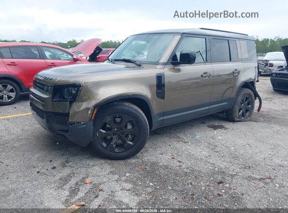 SALEJ7EX4T2496309 2026 LAND ROVER DEFENDER Коричневый Передняя левая четверть