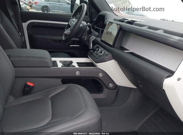 SALEJ7EX5S2362830 2025 LAND ROVER DEFENDER White Widok wnętrza z przodu