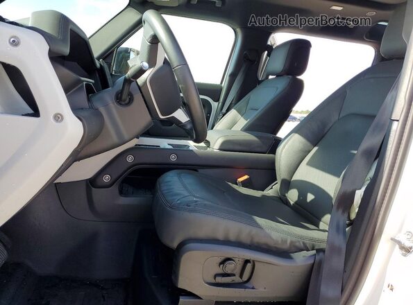 SALEJ7EX7S2462590 2025 LAND ROVER DEFENDER White წინა სალონის ხედი