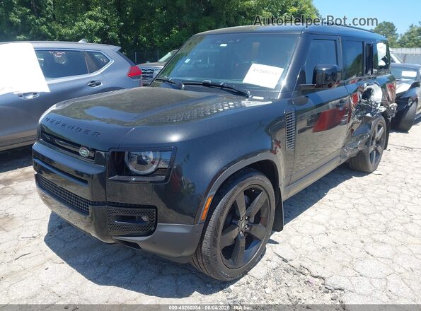 SALEJFFU5R2295512 2024 LAND ROVER DEFENDER Black Przód lewy