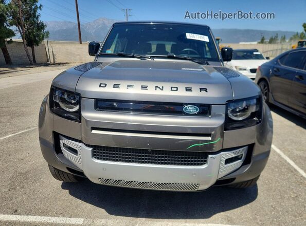 SALEJFFU7R2336657 2024 LAND ROVER DEFENDER Gray Դիմացի տեսք