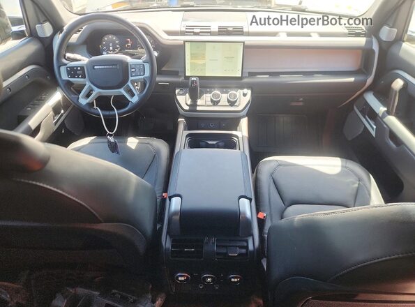 SALEJFFU7R2336657 2024 LAND ROVER DEFENDER Gray Առջևի վահանակի տեսք
