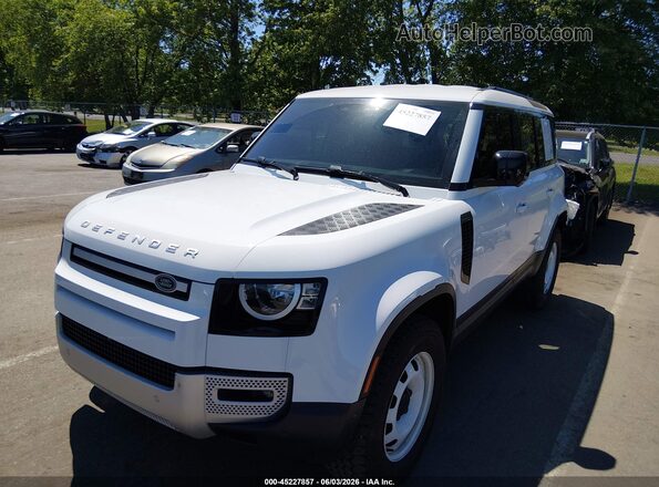 SALEK7EX8P2230861 2023 LAND ROVER DEFENDER Белый Передняя левая четверть