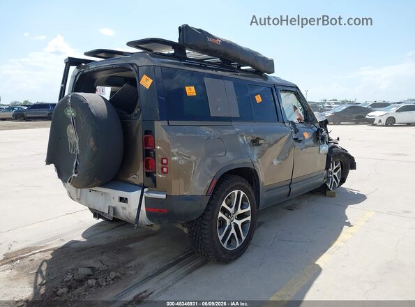 SALEP7RU6N2071501 2022 LAND ROVER DEFENDER Brown Հետևի աջ