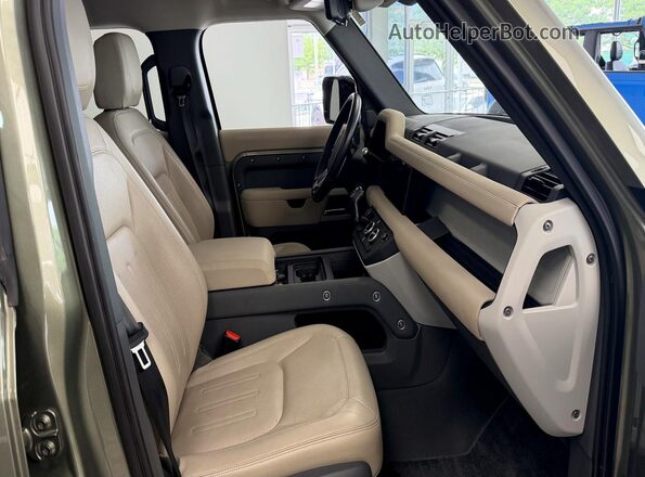 SALEP7RU7M2052714 2021 LAND ROVER DEFENDER Green წინა ხედი