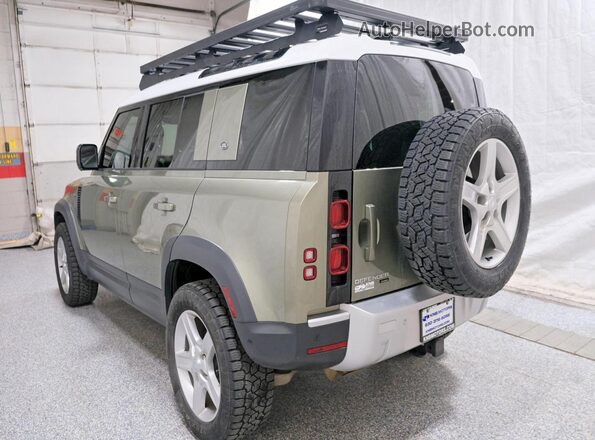 SALEP7RU7M2052714 2021 LAND ROVER DEFENDER Green უკანა მარჯვენა