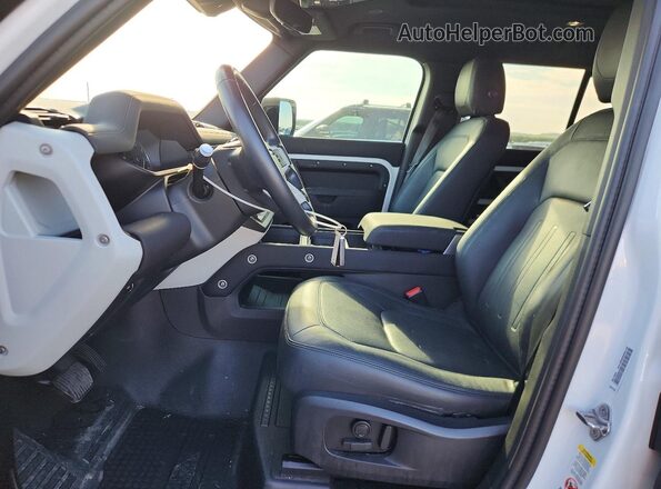 SALEPERU2N2103669 2022 LAND ROVER DEFENDER White Front interior view