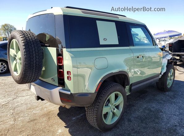 SALEW6EU3P2164000 2023 LAND ROVER DEFENDER Green Trasero derecho