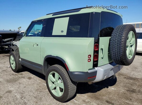 SALEW6EU3P2164000 2023 LAND ROVER DEFENDER Green Trasero izquierdo