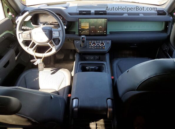SALEW6EU3P2164000 2023 LAND ROVER DEFENDER Green Vista del salpicadero