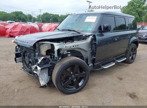SALEWEEE0P2119986 2023 LAND ROVER DEFENDER Black Առջևի ձախ երեք քառորդ տեսարան