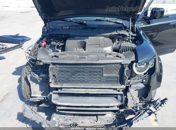 SALEX6RU8M2052876 2021 LAND ROVER DEFENDER Black Widok z tyłu