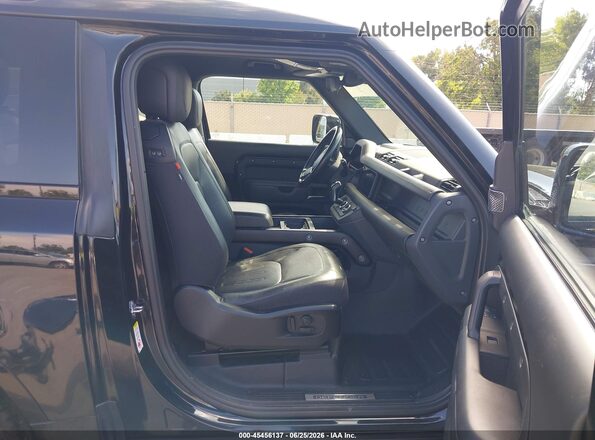 SALEX6RU8M2052876 2021 LAND ROVER DEFENDER Black Widok wnętrza z przodu