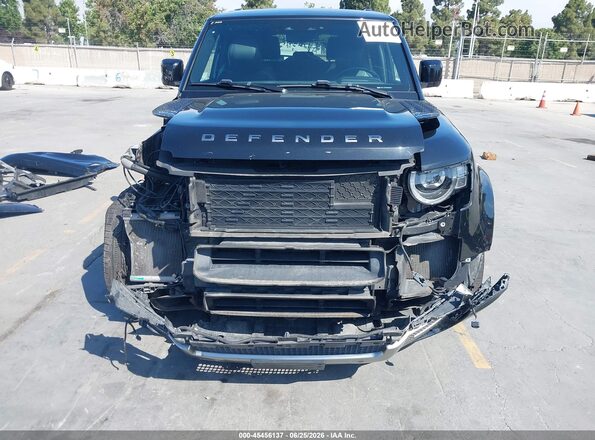SALEX6RU8M2052876 2021 LAND ROVER DEFENDER Black Widok z przodu