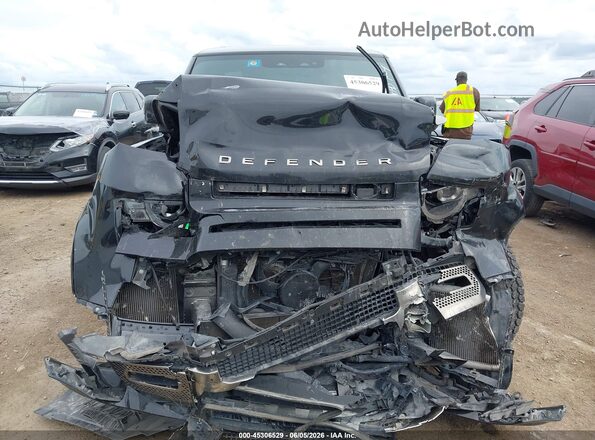 SALEXEEU8L2018628 2020 LAND ROVER DEFENDER Black Widok wnętrza z tyłu