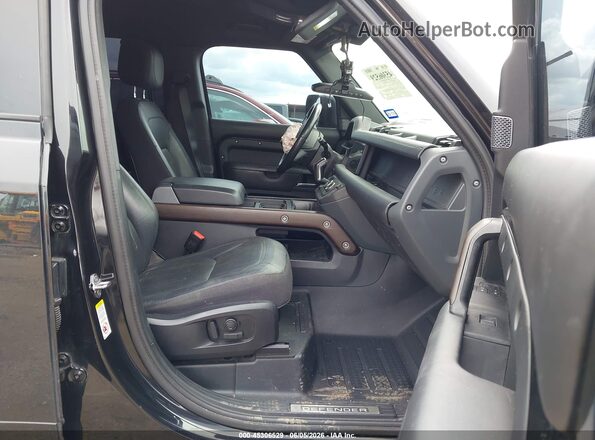 SALEXEEU8L2018628 2020 LAND ROVER DEFENDER Black Widok wnętrza z przodu