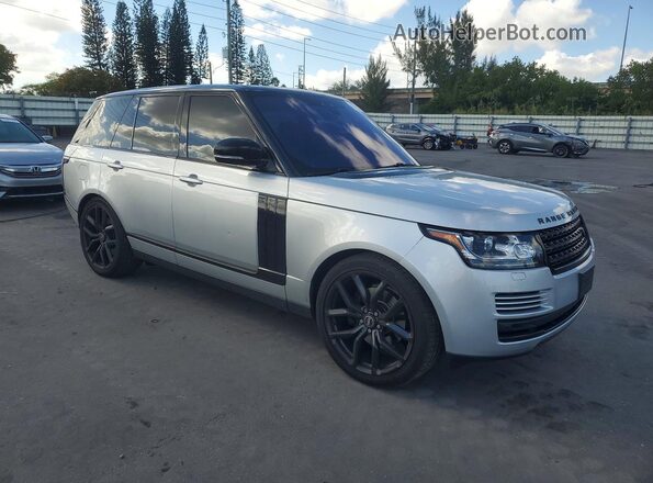 SALGR2FV4HA360714 2017 LAND ROVER RANGE Silver 