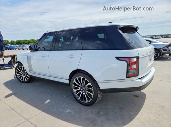 SALGR2FVXHA357669 2017 LAND ROVER RANGE White Tył lewy