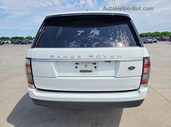 SALGR2FVXHA357669 2017 LAND ROVER RANGE White Widok z tyłu