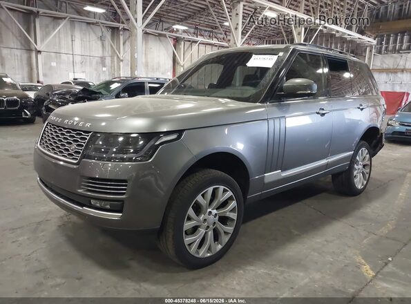 SALGR2KF3GA314451 2016 LAND ROVER RANGE ROVER Gray Передня ліва чверть