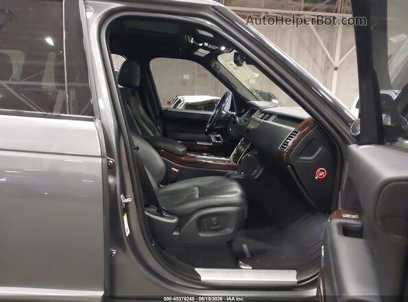 SALGR2KF3GA314451 2016 LAND ROVER RANGE ROVER Gray Вид салону спереду