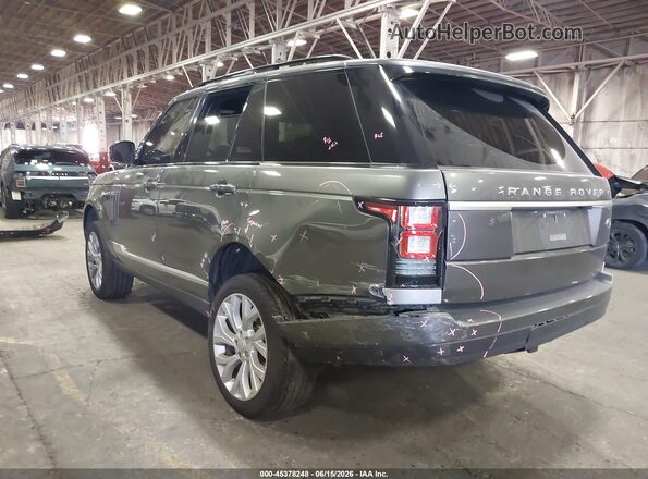 SALGR2KF3GA314451 2016 LAND ROVER RANGE ROVER Gray Задня ліва чверть