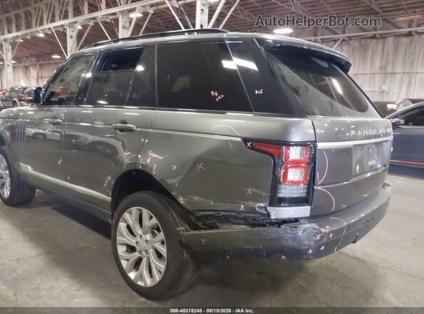 SALGR2KF3GA314451 2016 LAND ROVER RANGE ROVER Gray Вид спереду