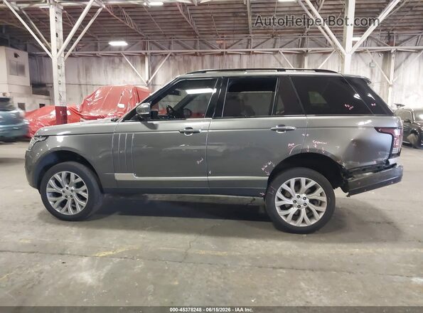 SALGR2KF3GA314451 2016 LAND ROVER RANGE ROVER Gray Панорамний вид салону 360°