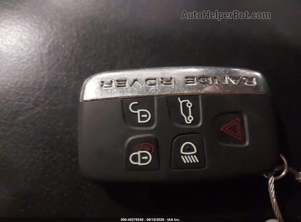 SALGR2KF3GA314451 2016 LAND ROVER RANGE ROVER Gray Вид панелі приладів