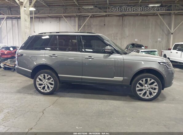 SALGR2KF3GA314451 2016 LAND ROVER RANGE ROVER Gray Вид задньої частини салону