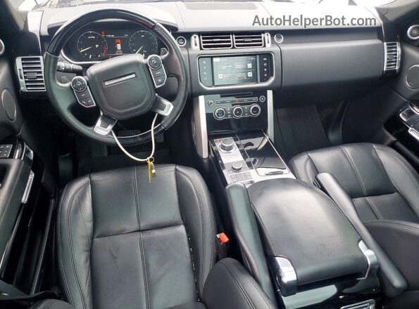 SALGR2PF9GA313961 2016 LAND ROVER RANGE Black 