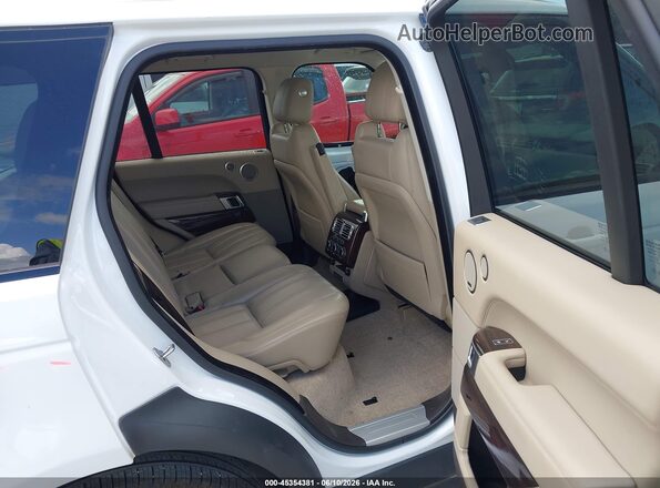 SALGS2EF1GA272474 2016 LAND ROVER RANGE ROVER White VIN sticker view