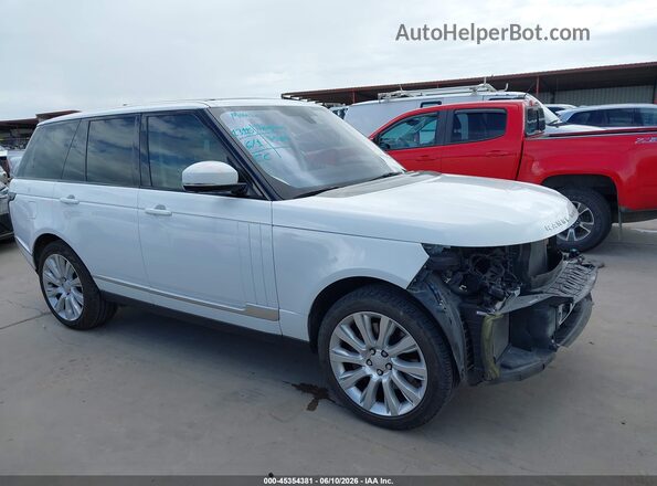 SALGS2EF1GA272474 2016 LAND ROVER RANGE ROVER White 360 interior view