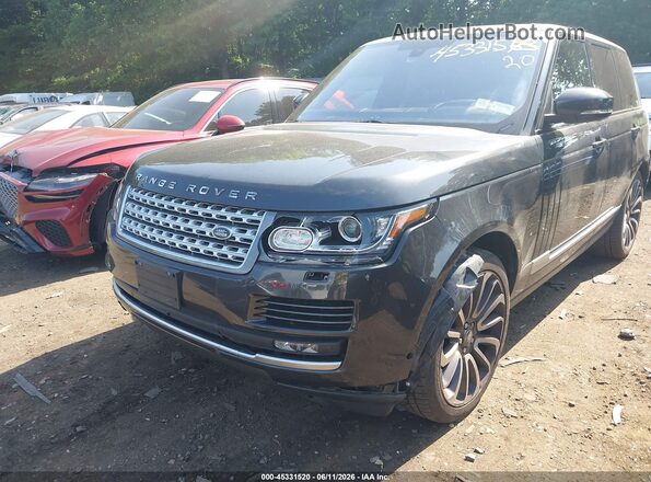 SALGS2EF2GA294919 2016 LAND ROVER RANGE ROVER Серый 