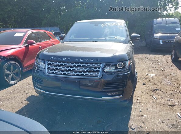 SALGS2EF2GA294919 2016 LAND ROVER RANGE ROVER Серый 