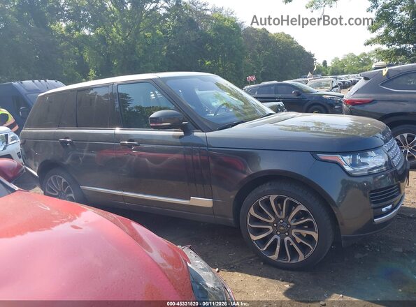 SALGS2EF2GA294919 2016 LAND ROVER RANGE ROVER Серый 