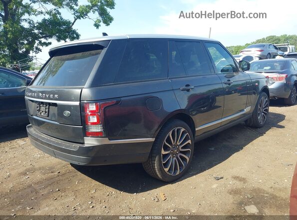 SALGS2EF2GA294919 2016 LAND ROVER RANGE ROVER Серый 