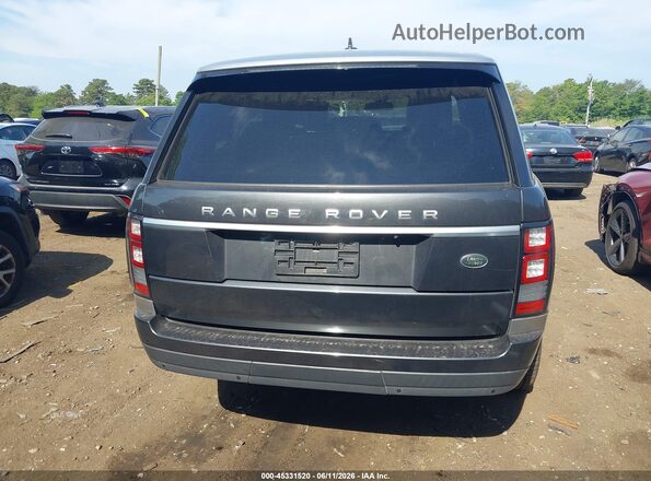 SALGS2EF2GA294919 2016 LAND ROVER RANGE ROVER Серый 