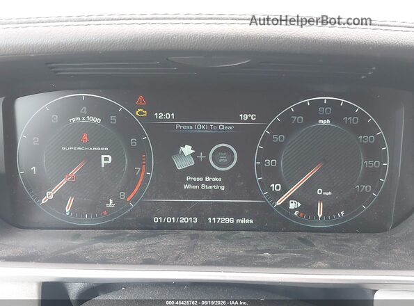 SALGS2EF2GA307877 2016 LAND ROVER RANGE ROVER White უკანა სავარძლების ხედი