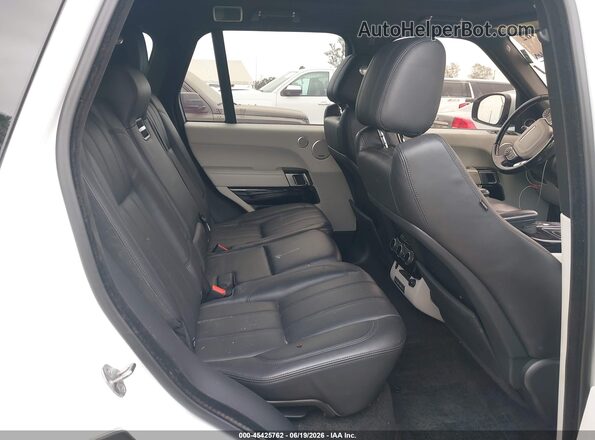SALGS2EF2GA307877 2016 LAND ROVER RANGE ROVER White VIN კოდის სტიკერის ხედი