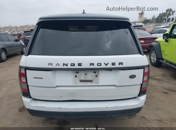 SALGS2EF2GA307877 2016 LAND ROVER RANGE ROVER White 
