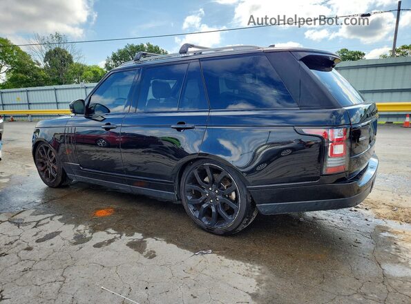 SALGS2EF3GA265963 2016 LAND ROVER RANGE Black უკანა მარცხენა