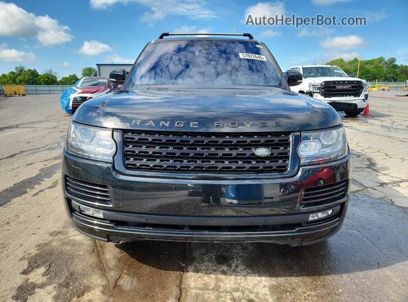 SALGS2EF3GA265963 2016 LAND ROVER RANGE Black წინა ხედი