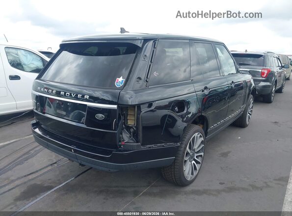 SALGS2EF3GA278647 2016 LAND ROVER RANGE ROVER Black უკანა მარჯვენა
