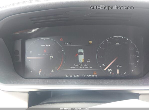 SALGS2EF3GA278647 2016 LAND ROVER RANGE ROVER Black უკანა სავარძლების ხედი