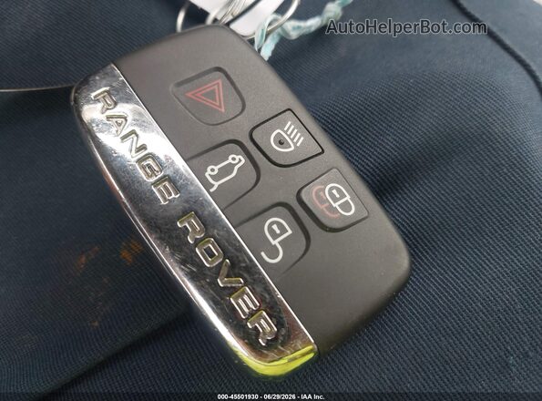SALGS2EF3GA278647 2016 LAND ROVER RANGE ROVER Black წინა პანელის ხედი