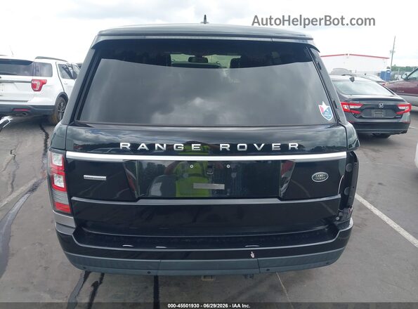 SALGS2EF3GA278647 2016 LAND ROVER RANGE ROVER Black 