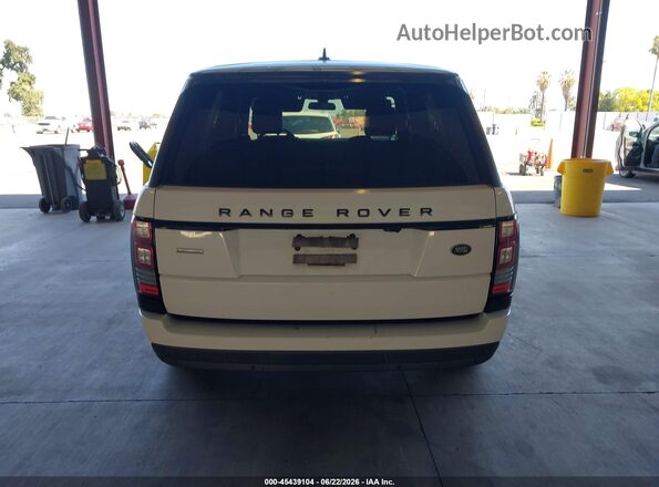 SALGS2EF7GA267070 2016 LAND ROVER RANGE ROVER White 