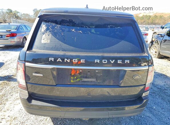 SALGS2EF7GA273502 2016 LAND ROVER RANGE Black 